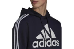 Adidas Essentials Fleece 3-Stripes Logo Hoodie Legend Ink Heren -Sportkleding 37107853 5