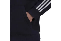 Adidas Essentials Fleece 3-Stripes Logo Hoodie Legend Ink Heren -Sportkleding 37107853 6