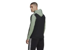 Adidas Essentials Mélange French Terry Hoodie Black Heren -Sportkleding 37108295 3