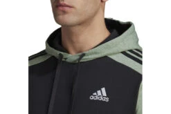 Adidas Essentials Mélange French Terry Hoodie Black Heren -Sportkleding 37108295 6