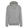 Adidas Essentials FeelVivid Cotton Fleece Drop Shoulder Hoodie Medium Grey Heather Heren -Sportkleding 37108345 0