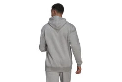 Adidas Essentials FeelVivid Cotton Fleece Drop Shoulder Hoodie Medium Grey Heather Heren -Sportkleding 37108345 3