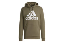 Adidas Essentials Fleece Big Logo Hoodie Orbit Green Heren