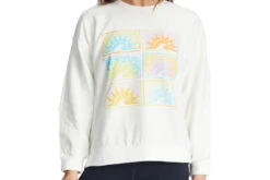 Roxy Morning Hike Sweater Wit Dames -Sportkleding 37109691 4