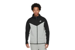 Nike Sportsear Tech Fleece FZ Hoodie Zwart/grijs Heren