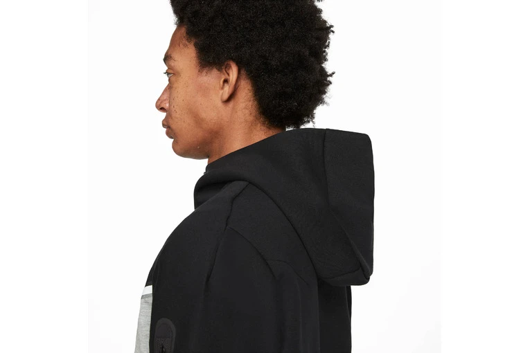 Nike Sportsear Tech Fleece FZ Hoodie Zwart/grijs Heren 7 Nike Sportsear Tech Fleece FZ Hoodie Zwart/grijs Heren - Afbeelding 5