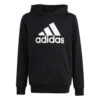 Adidas Big Logo Essentials Katoenen Hoodie Black / White KIDS -Sportkleding 37111039 0