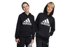 Adidas Big Logo Essentials Katoenen Hoodie Black / White KIDS -Sportkleding 37111039 3