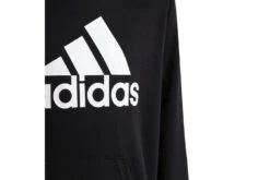 Adidas Big Logo Essentials Katoenen Hoodie Black / White KIDS -Sportkleding 37111039 5