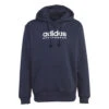 Adidas All SZN Fleece Graphic Hoodie Blauw Heren 2 Adidas All SZN Fleece Graphic Hoodie Blauw Heren -Sportkleding 37111904 0