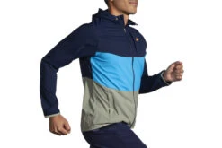 Brooks Canopy Jacket Navy/Spring Break/Pebble Heren 10 Brooks Canopy Jacket Navy/Spring Break/Pebble Heren -Sportkleding 37111960 4