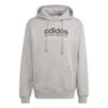 Adidas All SZN Fleece Graphic Hoodie Medium Grey Heather Heren -Sportkleding 37112113 0