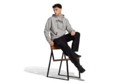 Adidas All SZN Fleece Graphic Hoodie Medium Grey Heather Heren -Sportkleding 37112113 5