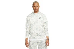 Nike Club Fleece Sweater Light Silver/Phantom/Zwart Heren