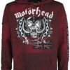 "EMP Signature Collection" Trui Met Capuchon Bordeaux Van Motörhead -Sportkleding 373691a