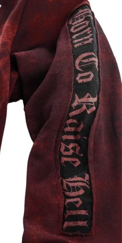 "EMP Signature Collection" Trui Met Capuchon Bordeaux Van Motörhead -Sportkleding 373691d