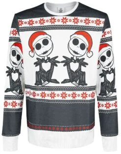"Christmas Sweater" Kersttrui Meerkleurig Van The Nightmare Before Christmas