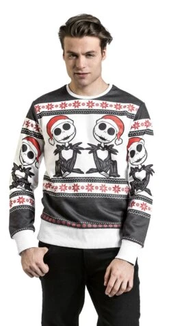 "Christmas Sweater" Kersttrui Meerkleurig Van The Nightmare Before Christmas -Sportkleding 381114wa