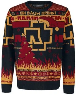 "Holiday Sweater 2020" Christmas Jumper Meerkleurig Van Rammstein