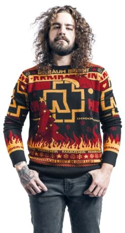 "Holiday Sweater 2020" Christmas Jumper Meerkleurig Van Rammstein -Sportkleding 447707wa