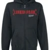 "Meteora Red" Vest Met Capuchon Zwart Van Linkin Park -Sportkleding 448003a