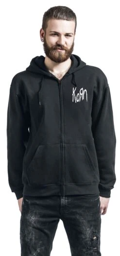 "Mirror Cover" Vest Met Capuchon Zwart Van Korn -Sportkleding 454367wa