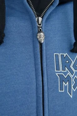 "EMP Signature Collection" Vest Met Capuchon Blauw-zwart Van Iron Maiden -Sportkleding 457839d