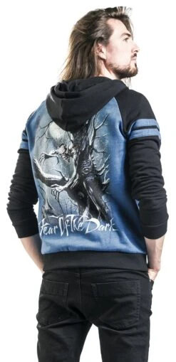 "EMP Signature Collection" Vest Met Capuchon Blauw-zwart Van Iron Maiden -Sportkleding 457839wb