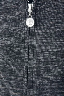 "Grey/Black Hooded Jacket" Vest Met Capuchon Grijs-zwart Van RED By EMP -Sportkleding 464244d