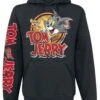 "Cartoon Logo" Trui Met Capuchon Zwart Van Tom And Jerry -Sportkleding 471009a