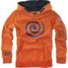 "Kids - Sign" Trui Met Capuchon Oranje Van Naruto -Sportkleding 471122a
