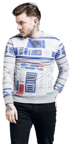 "Christmas Sweater - R2D2" Kersttrui Meerkleurig Van Star Wars -Sportkleding 490965wa