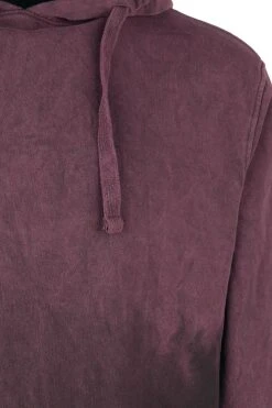 "Man's Hoodie Tom" Trui Met Capuchon Wijnrood Van Outer Vision -Sportkleding 491978d