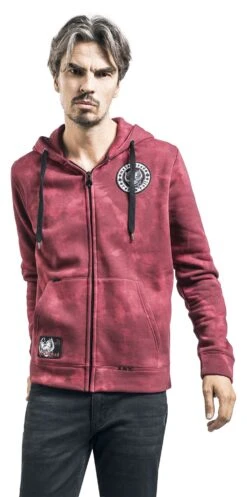 "EMP Signature Collection" Vest Met Capuchon Rood Van Motörhead -Sportkleding 493562wa