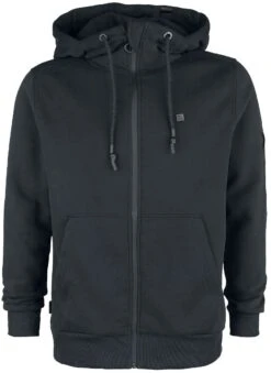 "TrasherAK A Sweat Jacket" Vest Met Capuchon Zwart Van Alife And Kickin