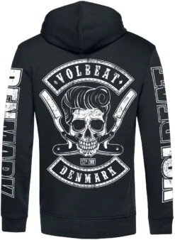 "Razorblade" Vest Met Capuchon Zwart Van Volbeat -Sportkleding 495178b