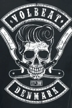 "Razorblade" Vest Met Capuchon Zwart Van Volbeat -Sportkleding 495178d