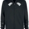 "House Stark" Vest Met Capuchon Zwart Van Game Of Thrones -Sportkleding 495414a