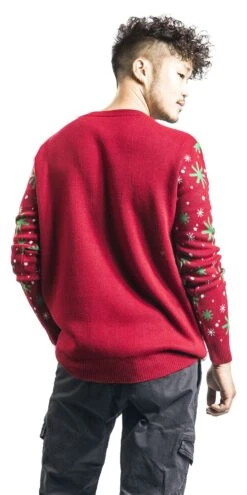 "Jesus Riding Reindeer" Christmas Jumper Meerkleurig Van Ugly Christmas Sweater -Sportkleding 506526wb