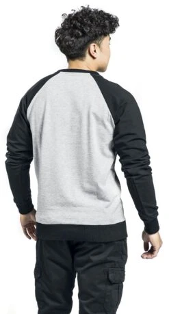 "Attacked" Sweatshirts Grijs Gemêleerd-zwart Van Jurassic Park -Sportkleding 507467wb