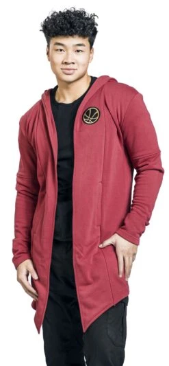 "In The Multiverse Of Madness - Multiverse" Vest Met Capuchon Rood Van Doctor Strange 12 "In The Multiverse Of Madness - Multiverse" Vest Met Capuchon Rood Van Doctor Strange -Sportkleding 512156wa
