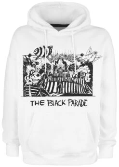 "The Black Parade XV Marching Frame" Trui Met Capuchon Wit Van My Chemical Romance