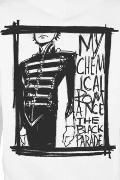 "The Black Parade XV Marching Frame" Trui Met Capuchon Wit Van My Chemical Romance -Sportkleding 515905d