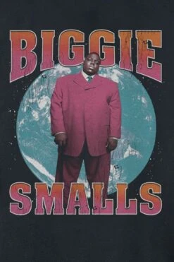 "Biggie Smalls Globe" Sweatshirts Zwart Van Notorious B.I.G.