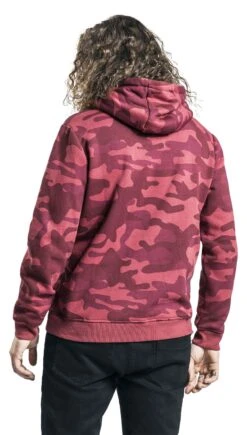 "Camo Hoodie Met Kraag" Trui Met Capuchon Bordeaux Van Black Premium By EMP 11 "Camo Hoodie Met Kraag" Trui Met Capuchon Bordeaux Van Black Premium By EMP -Sportkleding 519811wb