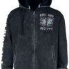"Acid" Trui Met Capuchon Donkergrijs Van Rick And Morty -Sportkleding 520403a