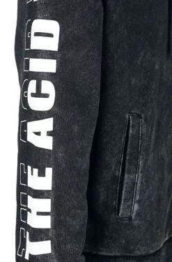 "Acid" Trui Met Capuchon Donkergrijs Van Rick And Morty -Sportkleding 520403d