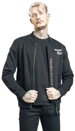 "EMP Signature Collection" Collegejas Zwart Van Iron Maiden -Sportkleding 524632wa