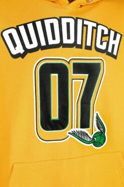 "Quidditch 07" Trui Met Capuchon Geel Van Harry Potter 10 "Quidditch 07" Trui Met Capuchon Geel Van Harry Potter -Sportkleding 525426d