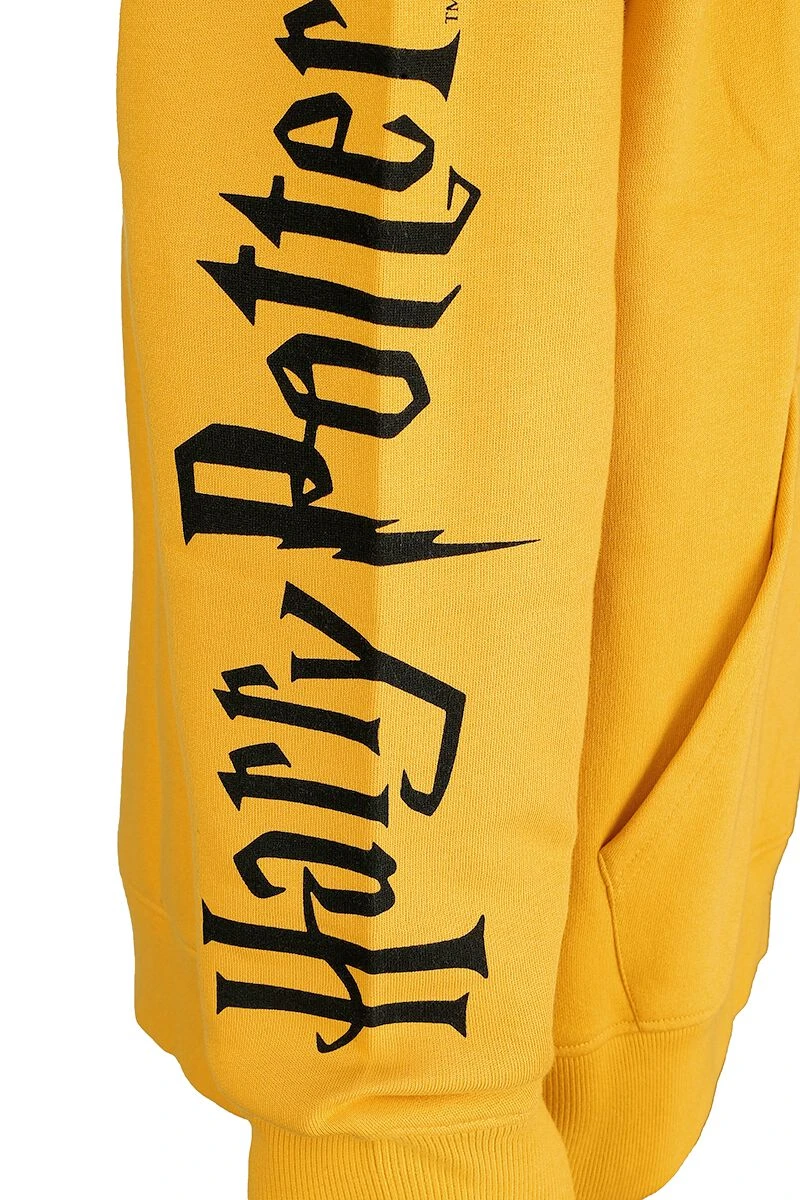 "Quidditch 07" Trui Met Capuchon Geel Van Harry Potter 6 "Quidditch 07" Trui Met Capuchon Geel Van Harry Potter - Afbeelding 4